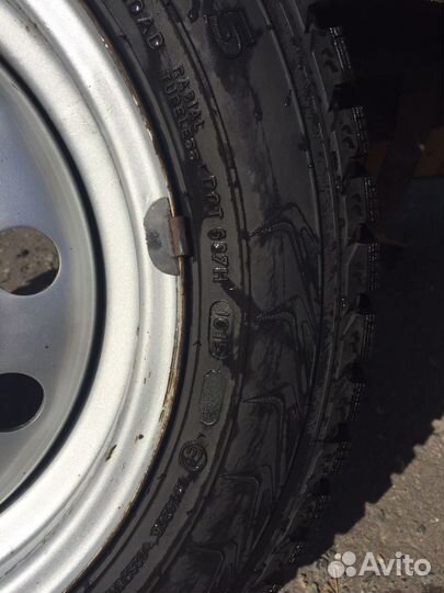 Комплект зимних колёс для ваз 175/65/r14