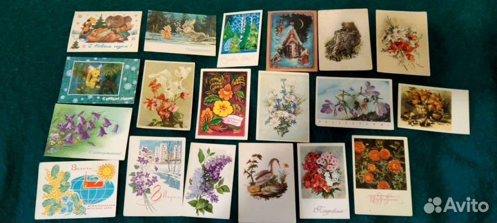 Открытки СССР Зарубин,Похитонова,Манилова