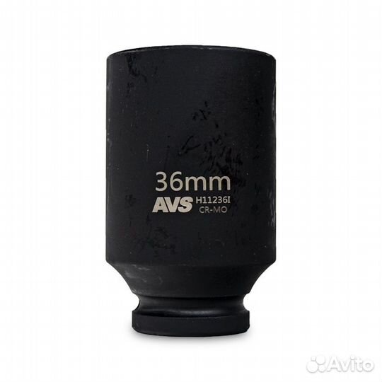 Головка торцевая ударная глубокая 6-гранная 1/2''D