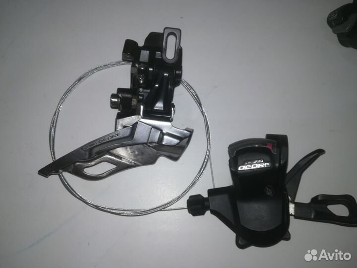 Deore FD-M611, манетка Deore SL-M610