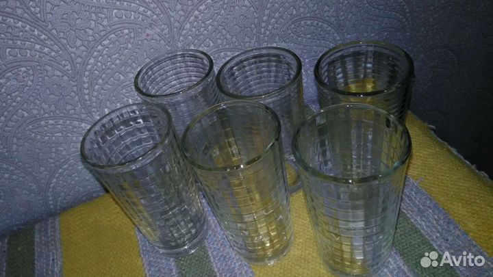 Стаканы набор 6 шт