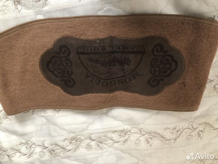 Пояс монгольский верблюжий шерсть