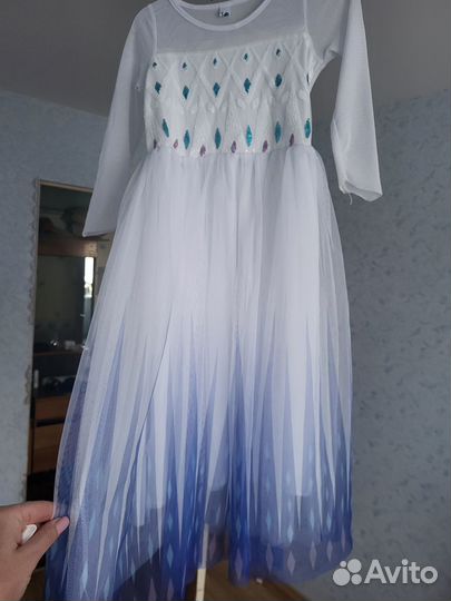 Платье для девочки Эльзы