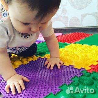 Массажный ортопедический коврик-пазл