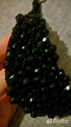 Воротник из бусин