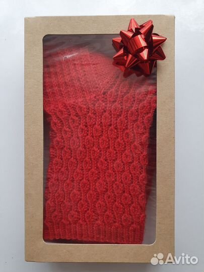 Носки ручной вязки шерстяные