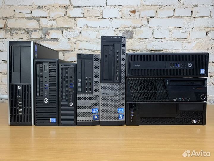 Компьютеры Lenovo, Dell, HP SFF - A8,i3,i5,i7