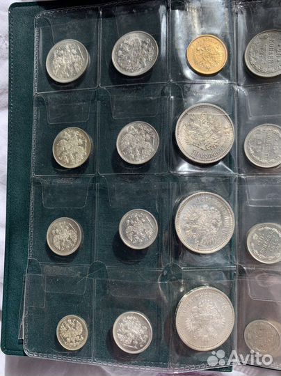 Коллекция серебряных монет