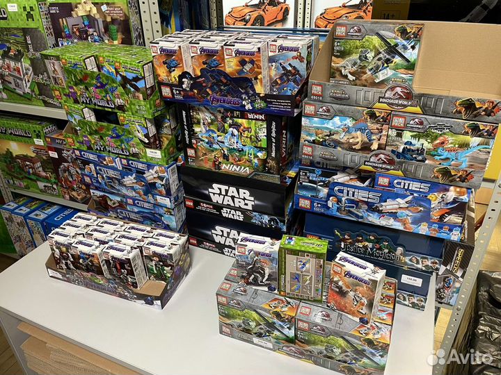 Лего аналоги (Живой магазин/склад) Гарантия