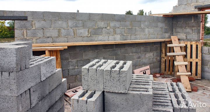 Керамзитный блок