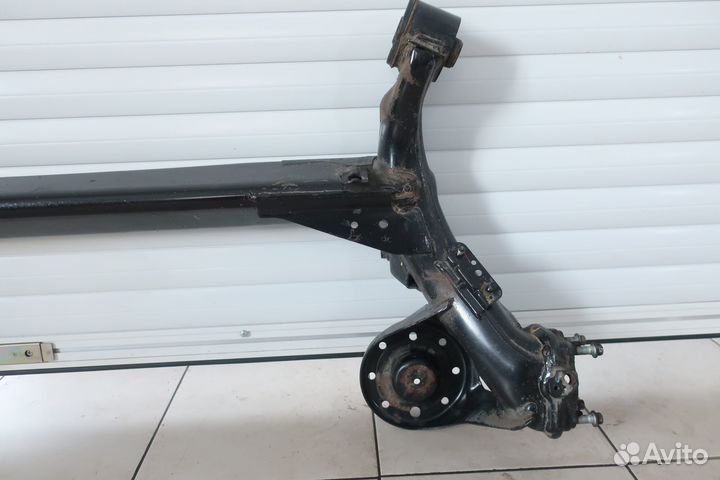 Балка задняя Hyundai Solaris 1 барабаны