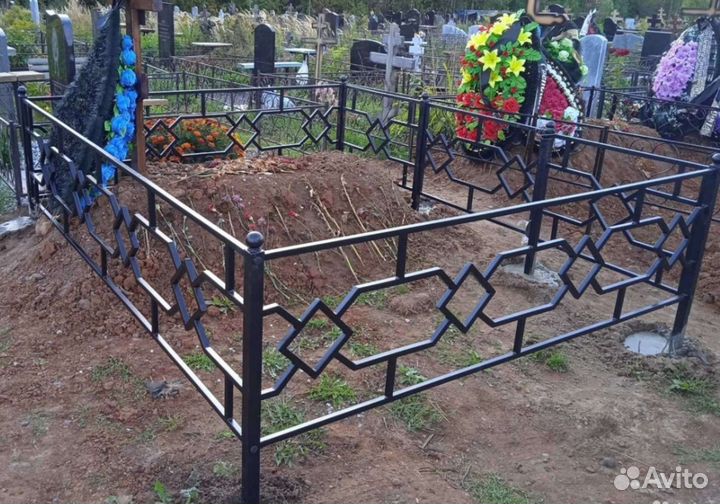 Ограды, столы, скамейки