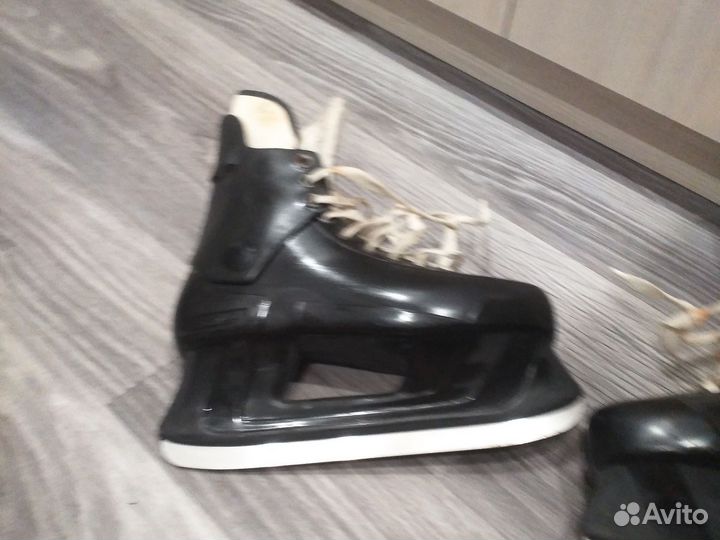 Цельнолитые коньки сальво СССР литые неточенные