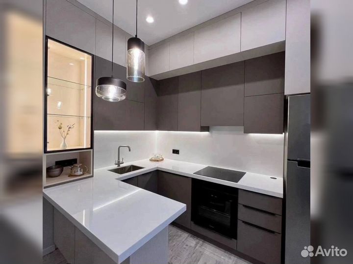 Кухонный гарнитур п образный