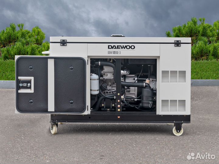 Дизельный генератор daewoo DDW 12 DSE-3