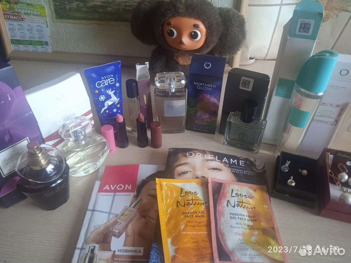 Косметика avon,и Орифлейм