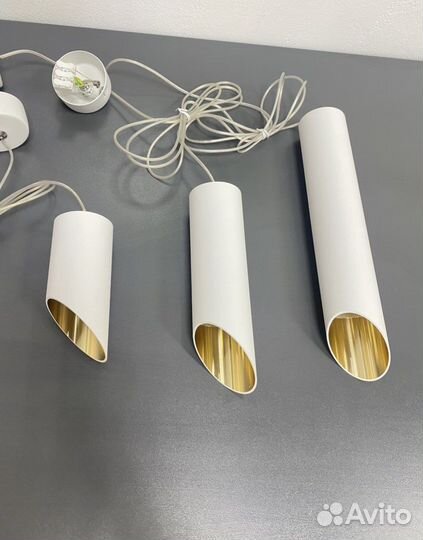 Светильник потолочный подвесной комплект - 3шт)