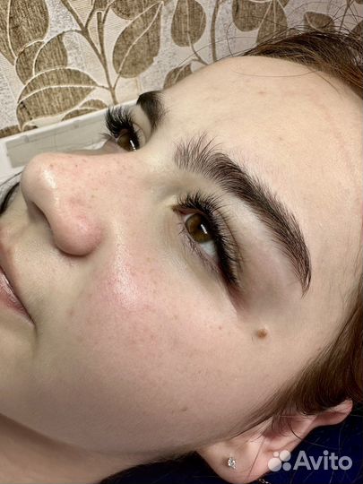 Наращивание ресниц на дому