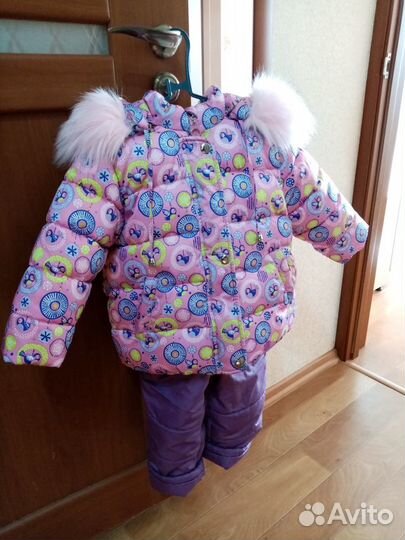 Комплект зимний Овас для девочки 86-92
