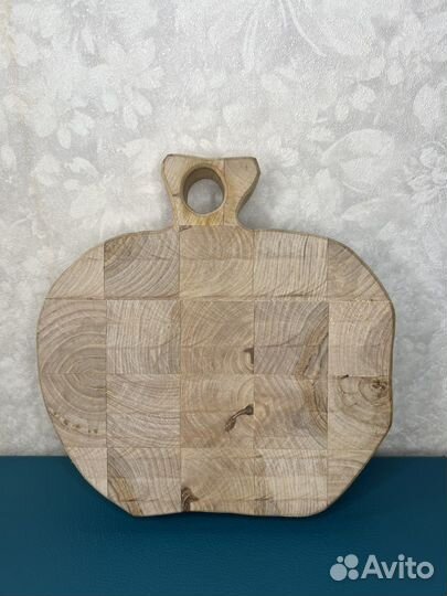 Торцевая разделочная доска из березы