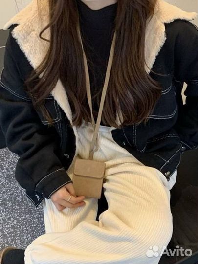 Бомбер джинсовый женский