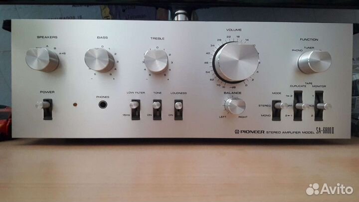 Усилитель Pioneer SA-7600 ll, 6800 II