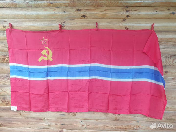 Флаг Узбекской ССР