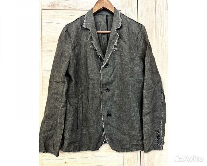 Редчайший летний пиджак из конопли Shellac