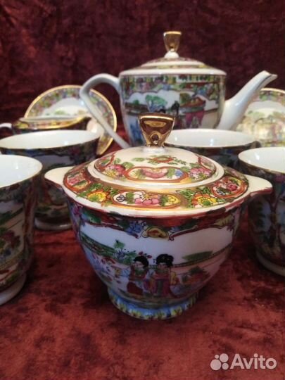 Сервиз чайный Китай. Винтаж