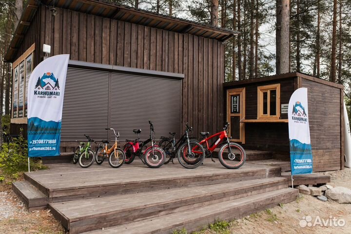 Прокат велосипедов и электро-байков