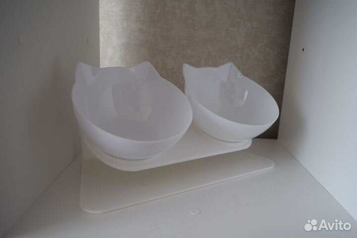 Миски для кошек на подставке