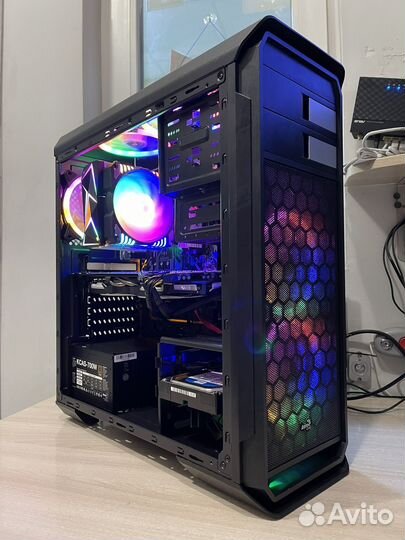 Мощный игровой блок Ryz 5 3600/GTX 1070Ti/16Gb/SSD