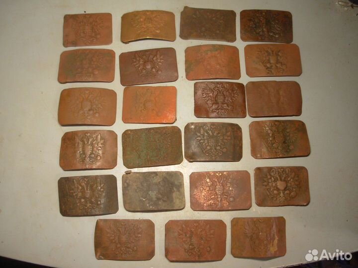 Царские пряжки Русская Императорская Армия Оригина