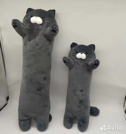 Мягкая игрушка кот батон британец 50 70 90 110см