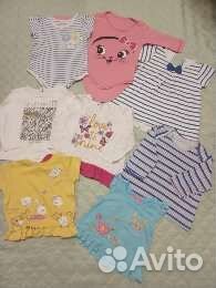 Теплые штанишки и боди на девочку