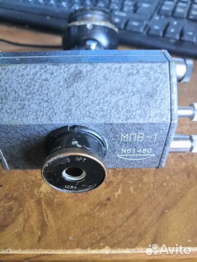 Микроскоп, насадка измирительная мпв-1