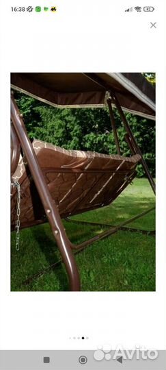 Садовые качели новые