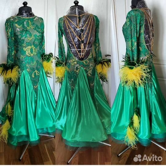 Платье для бальных танцев стандарт ю2,молодежь