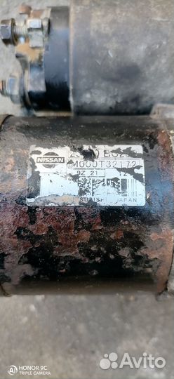 Стартер для Nissan Qashqai J10 HR16DE