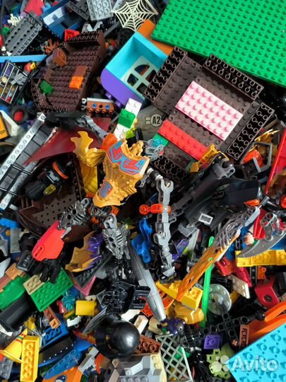 Lego россыпью с мешком для хранения