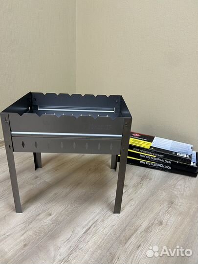 Мангал с разборным дном forester