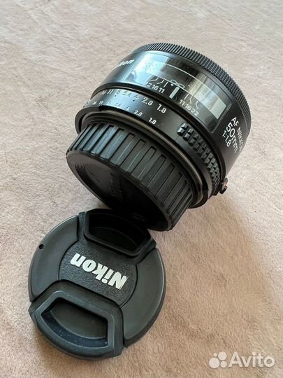 Nikon AF nikkor 50mm 1.8