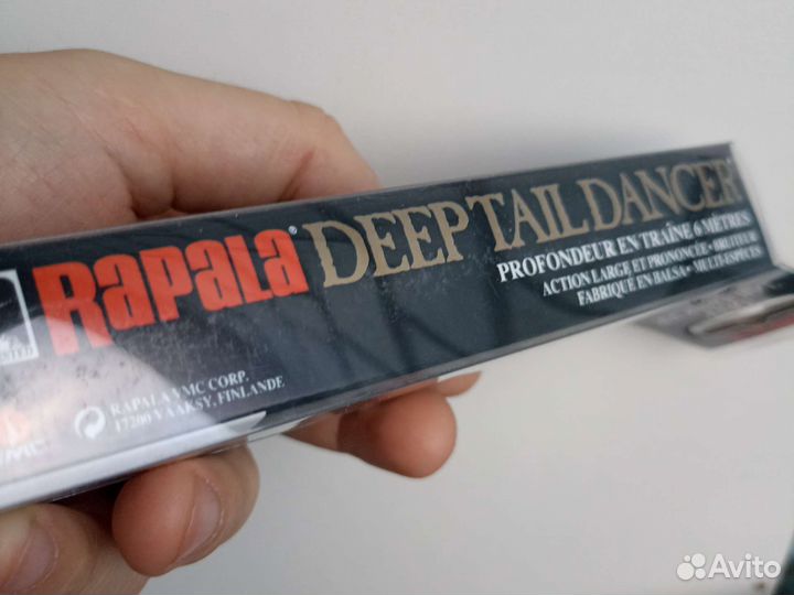 Воблеры rapala Tail Dancer Deep TDD09