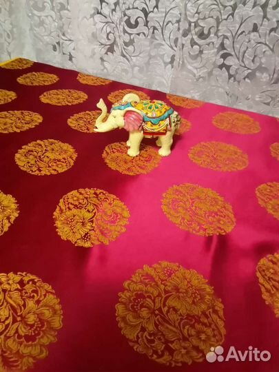 Скатерть атлас жаккард СССР