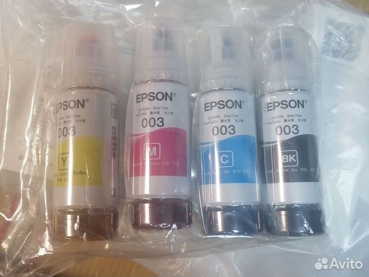 Чернила для принтера epson