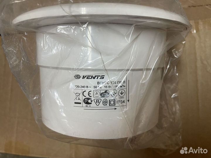 Вентилятор вытяжной вентс 125 пф-Л