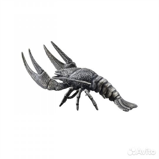 Держатель для визиток Рак посеребс черн в коробке