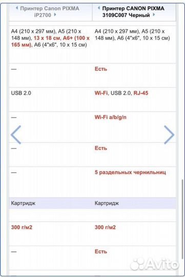 Принтер струйный Canon Ip2700 pixma