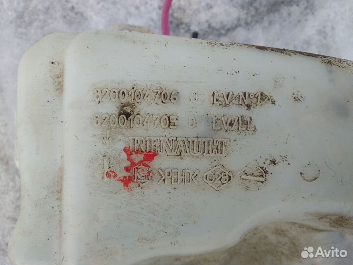 Megan 2 Меган 2 бачок омывателя с моторчиком