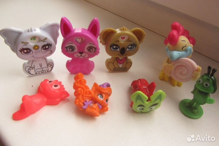 Киндр игрушки-из разных коллекций